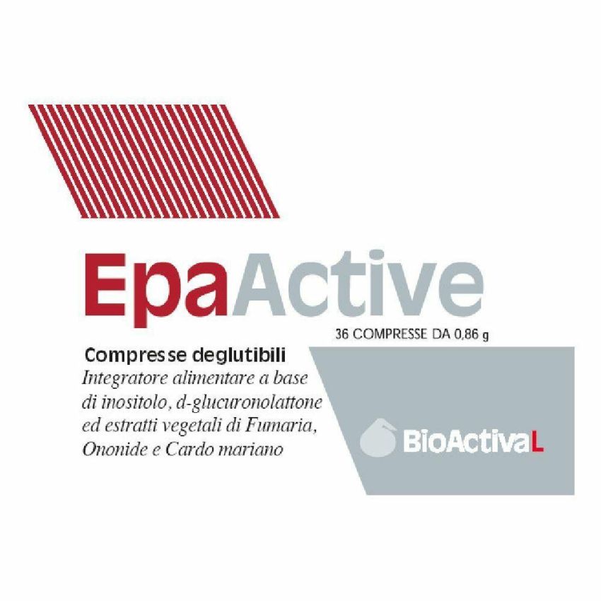 Epaactive Depurativo: Purificatore Naturale del Corpo, 36 Compresse