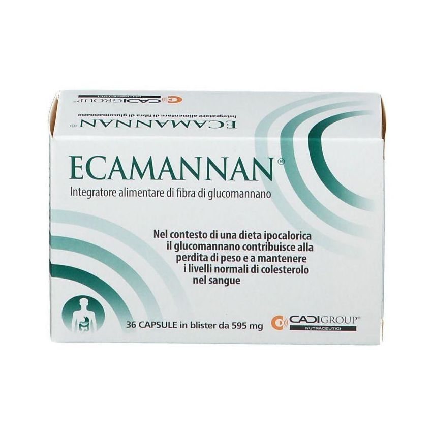 Ecamannan 500mg - Confezione da 36 Capsule