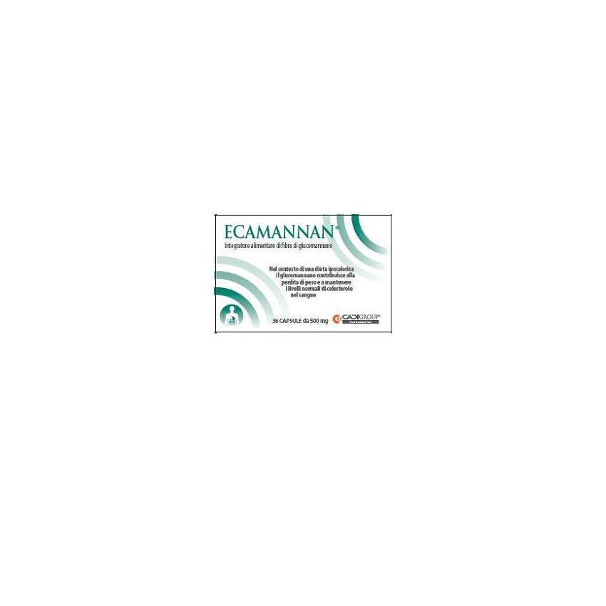 Ecamannan 500mg - Confezione da 36 Capsule
