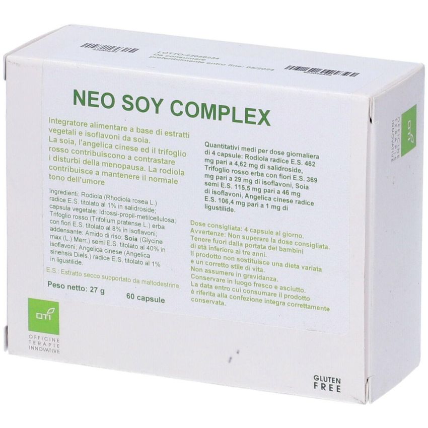 Neo Advanced Soy Complex - 60 Capsule Nutritive