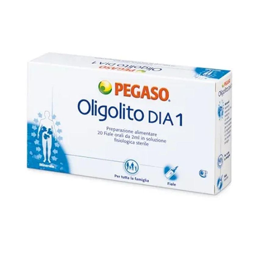 Oligolito Dia1 - Confezione da 20 Fiale da 2ml