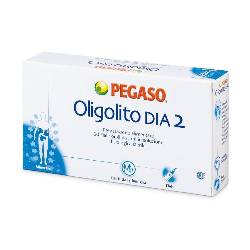 Oligolito Dia2: Fiale di 2ml - Confezione da 20