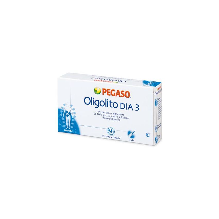 Oligolito Dia3 - Confezione da 20 Fiale da 2ml