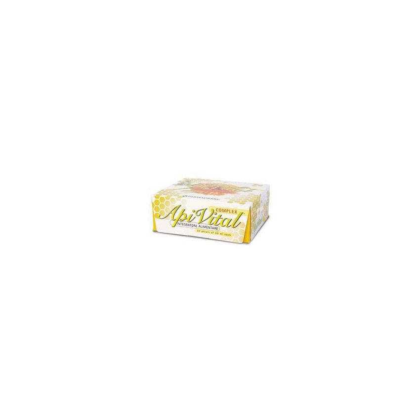 Apivital - Integratore Alimentare in Flaconi da 20ml, Confezione da 30 Pezzi