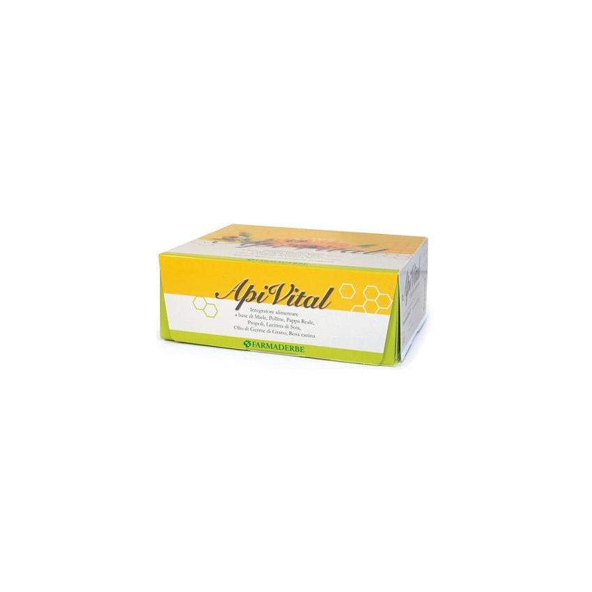 Apivital - Integratore Alimentare in Flaconi da 20ml, Confezione da 30 Pezzi