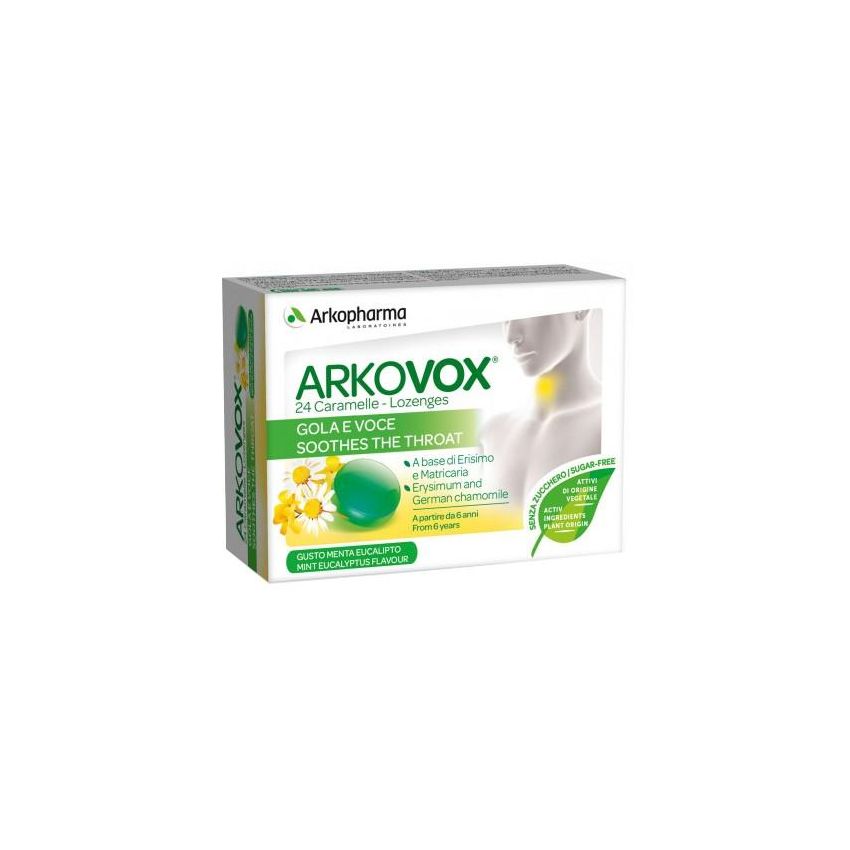 Arkopharma Arkovox Pastiglie Menta Eucalipto - Confezione da 24