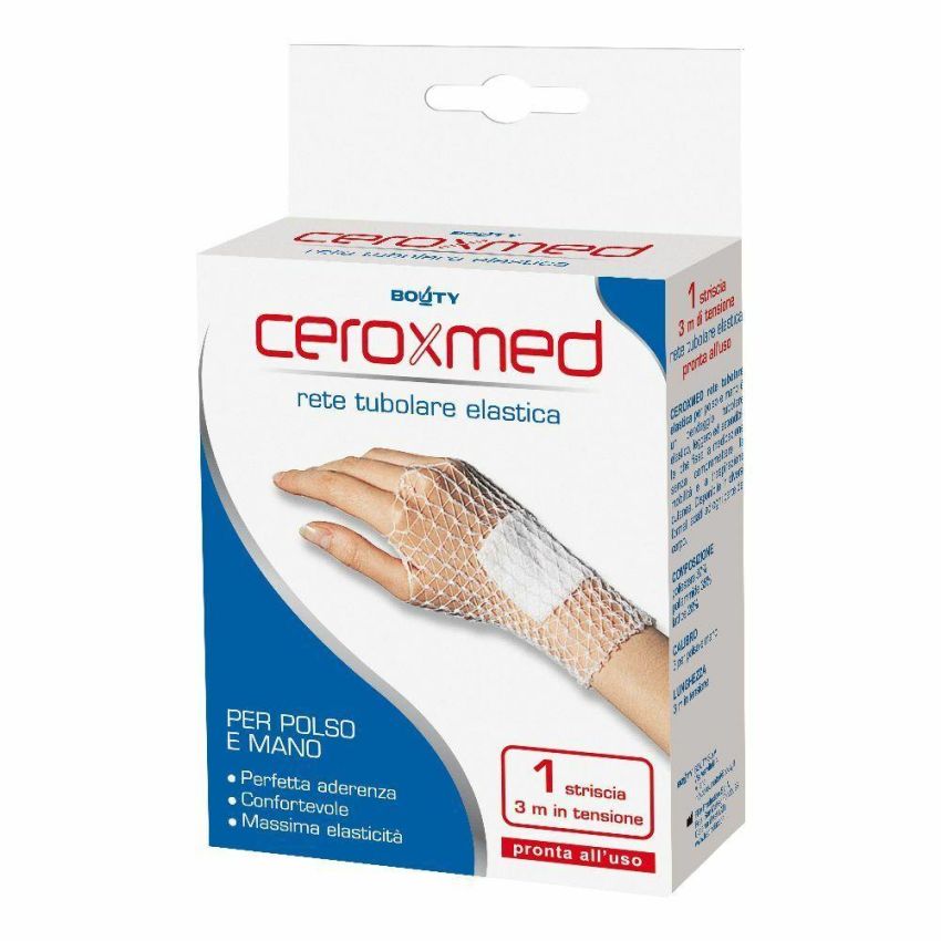 Ceroxmed Mano/Polso Rete Tubolare, 1 Pezzo, 3 Metri