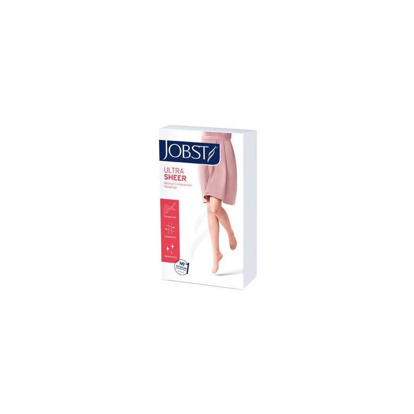 Calza Compressiva Jobst Ultrasheer in Nero, Collant 10-15mmhg, Taglia 4