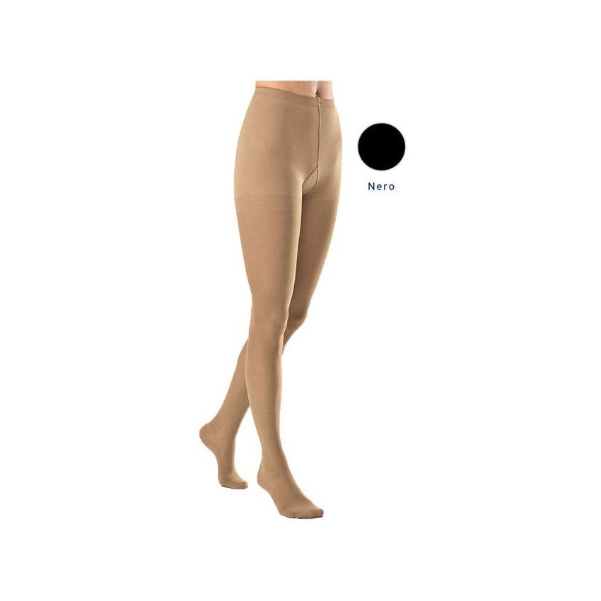 Calza Compressiva Jobst Ultrasheer in Nero, Collant 10-15mmhg, Taglia 4