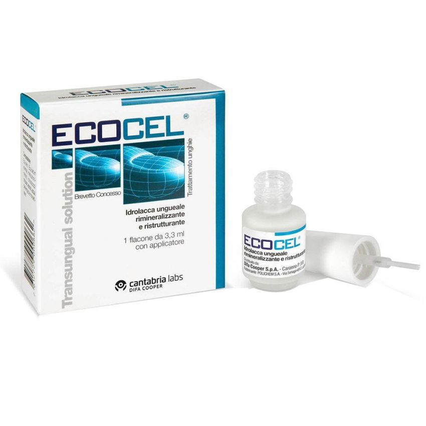 Ecocel Lacca per Unghie - Cura Naturale 3,3ml