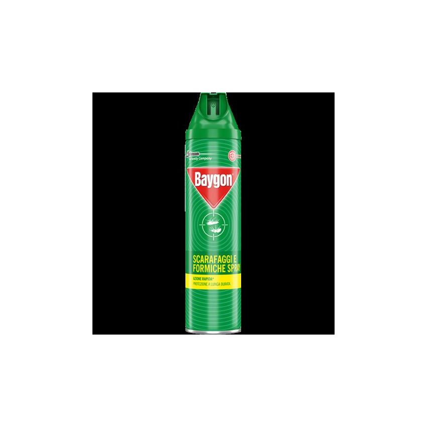 Baygon Plus - Spray Insetticida per Scarafaggi e Formiche, 400ml