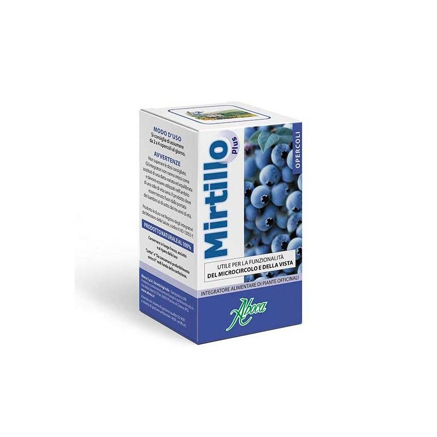 Aboca Mirtillo Plus - 70 Capsule per il Benessere degli Occhi