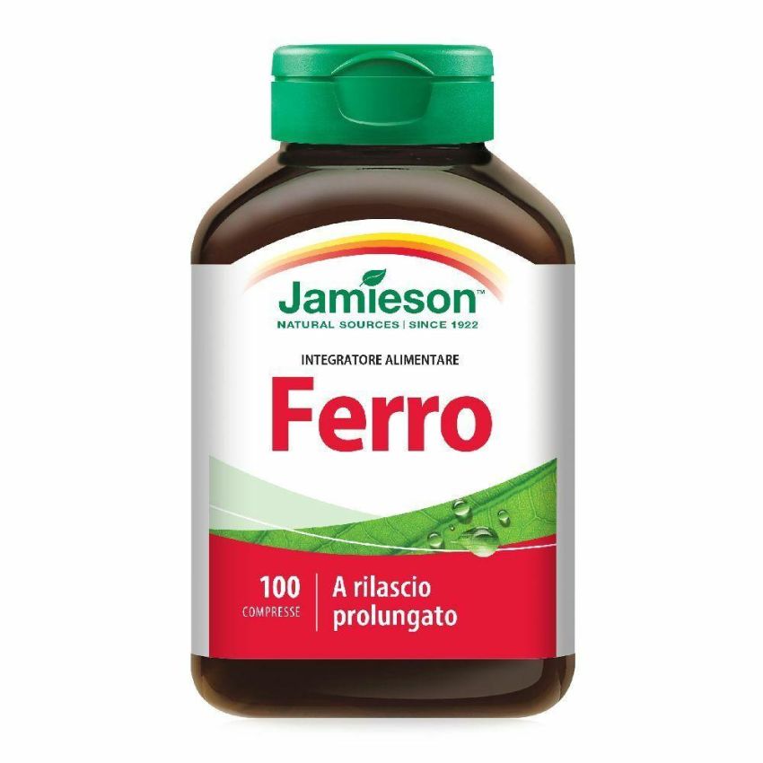 Jamieson Ferro - Integratore di Ferro - 100 Compresse