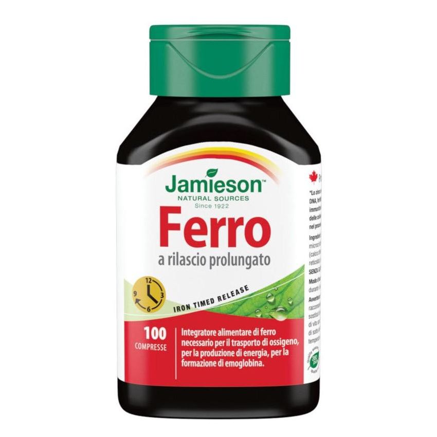 Jamieson Ferro - Integratore di Ferro - 100 Compresse