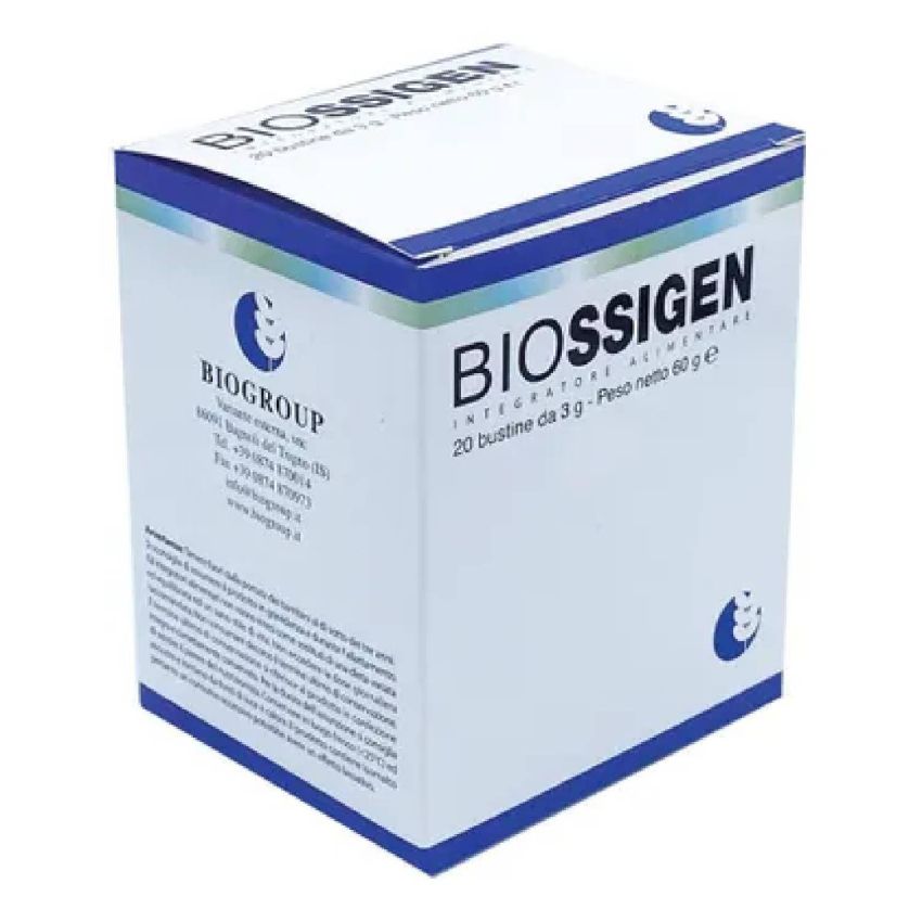 Biossigen 20 Bustine da 3 Grammi - Integratore Alimentare