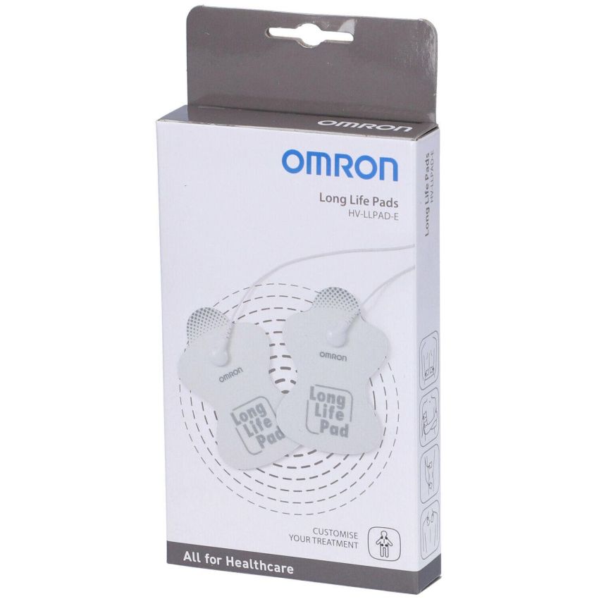 Omron E4 Tens Elettrodi, Confezione da 2 Pezzi
