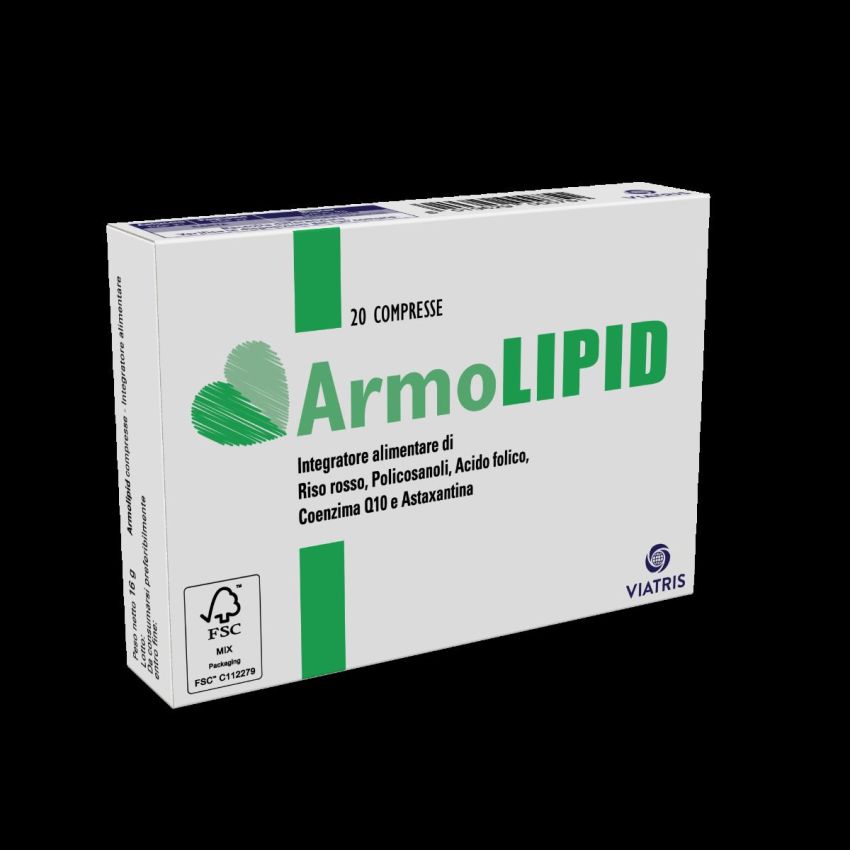 Armolipid Controllo del Colesterolo - 20 Compresse