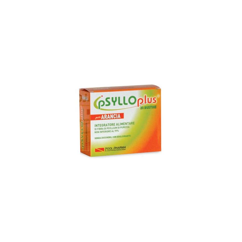 Psyllo Plus Supplemento di Fibra a Gusto Arancia - 40 Buste