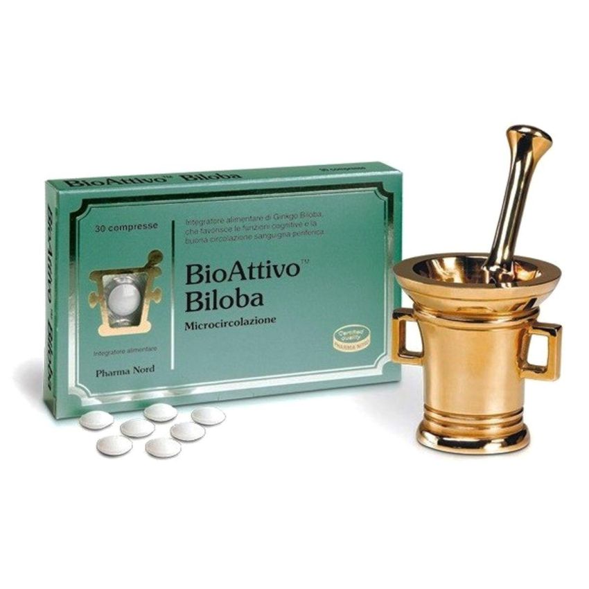 Bioattivo Biloba - Integratore Naturale con 30 Compresse