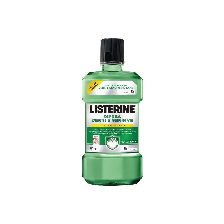Collutorio Listerine Difesa per Denti e Gengive, 250ml