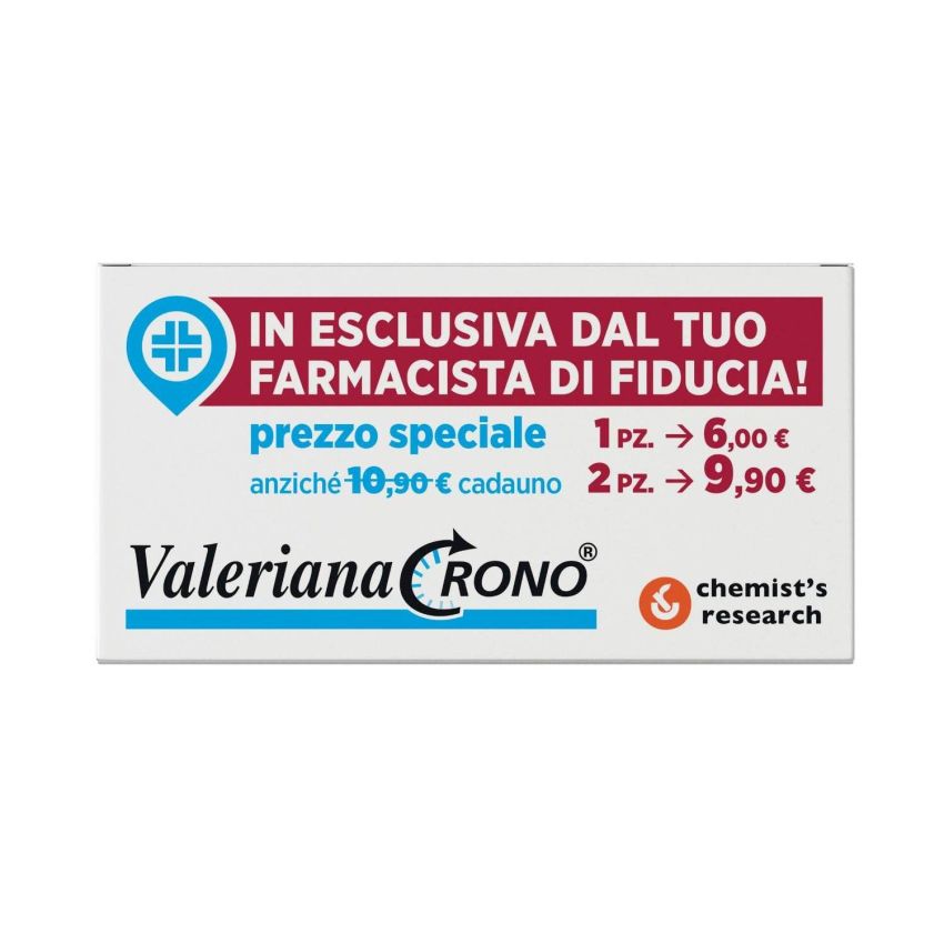 Valeriana Crono 135 Fast Action - 30 Compresse
