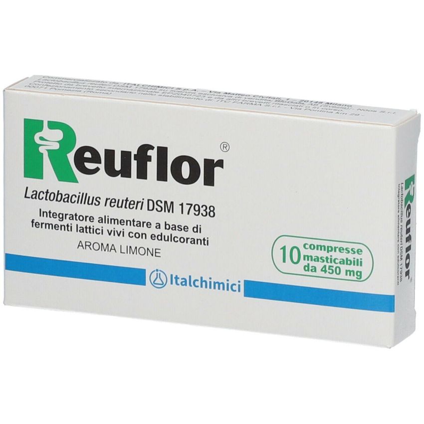 Reuflor Probiotico Salute Intestinale - 10 Compresse