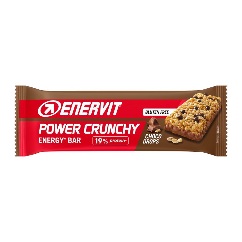 Enervit Power Crunchy 40g - Sostenitore Energetico al Cioccolato