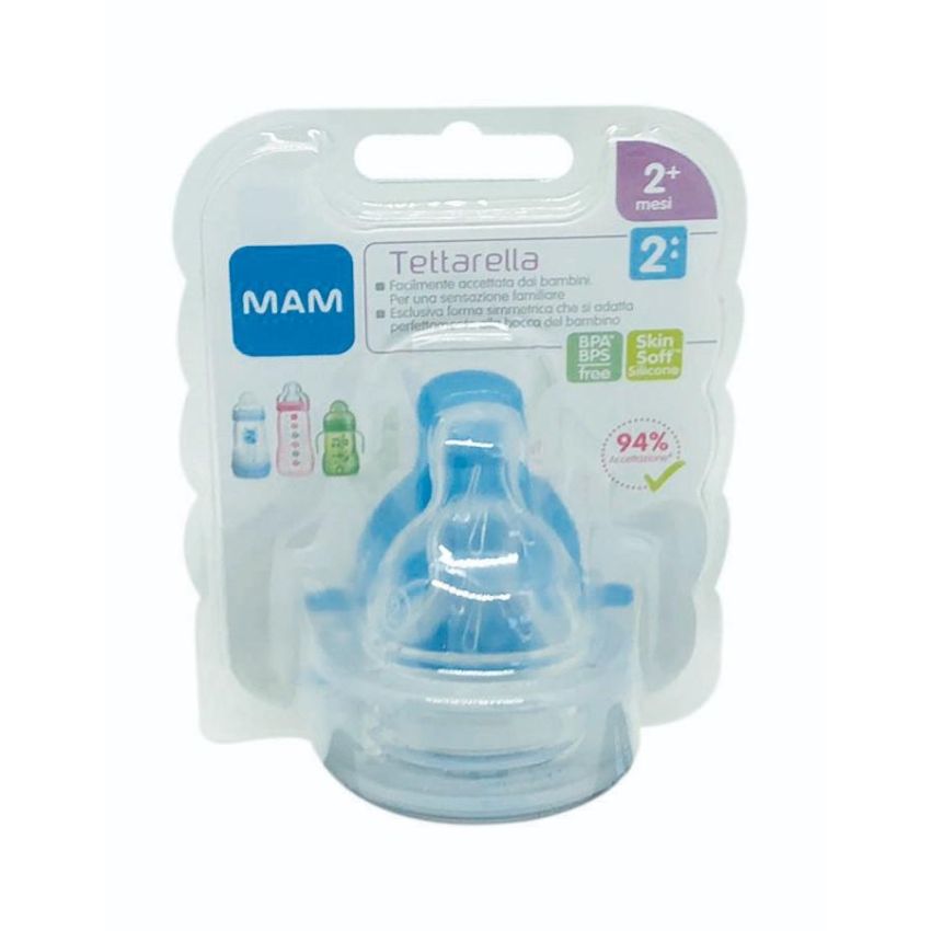 MAM Set di 2 Tettarelle, Misura 2