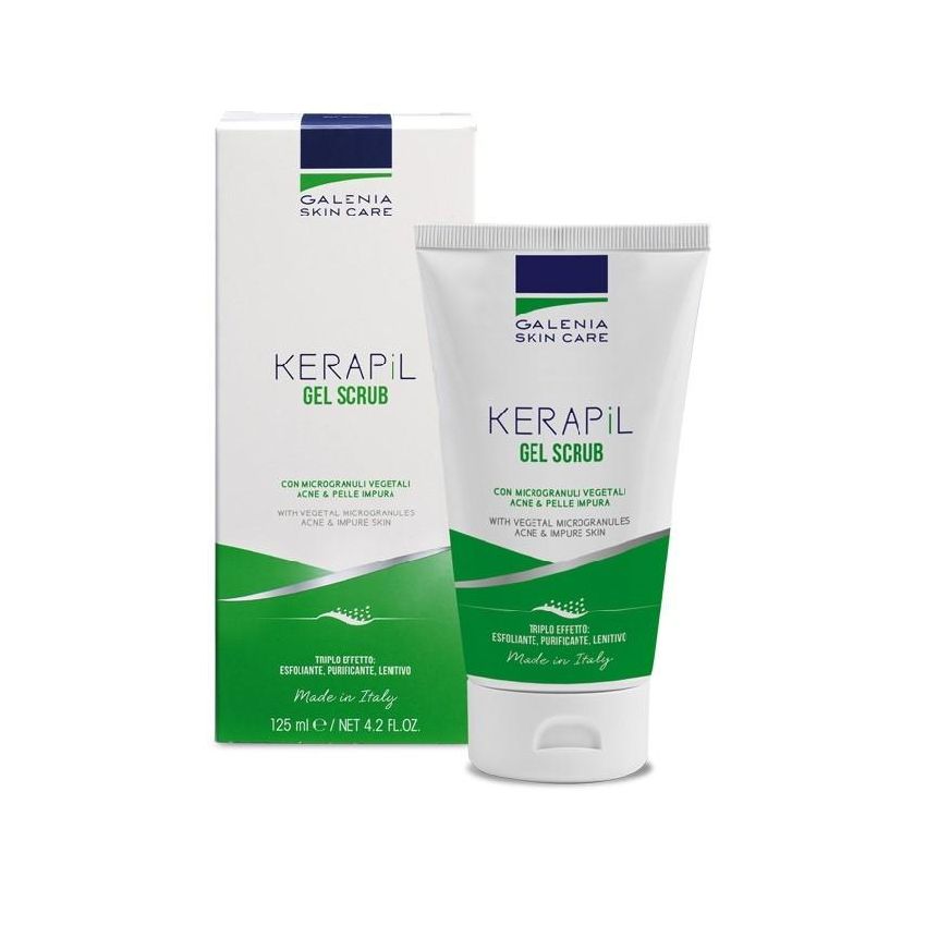 Kerapil Detergente esfoliante con Microgranuli - 125ml