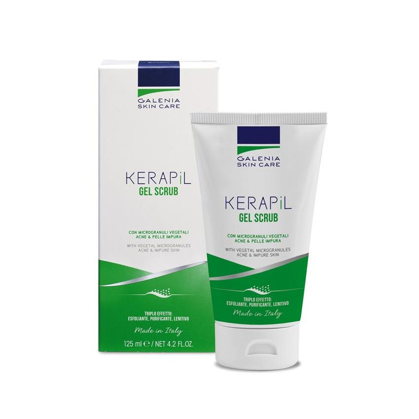 Kerapil Detergente esfoliante con Microgranuli - 125ml