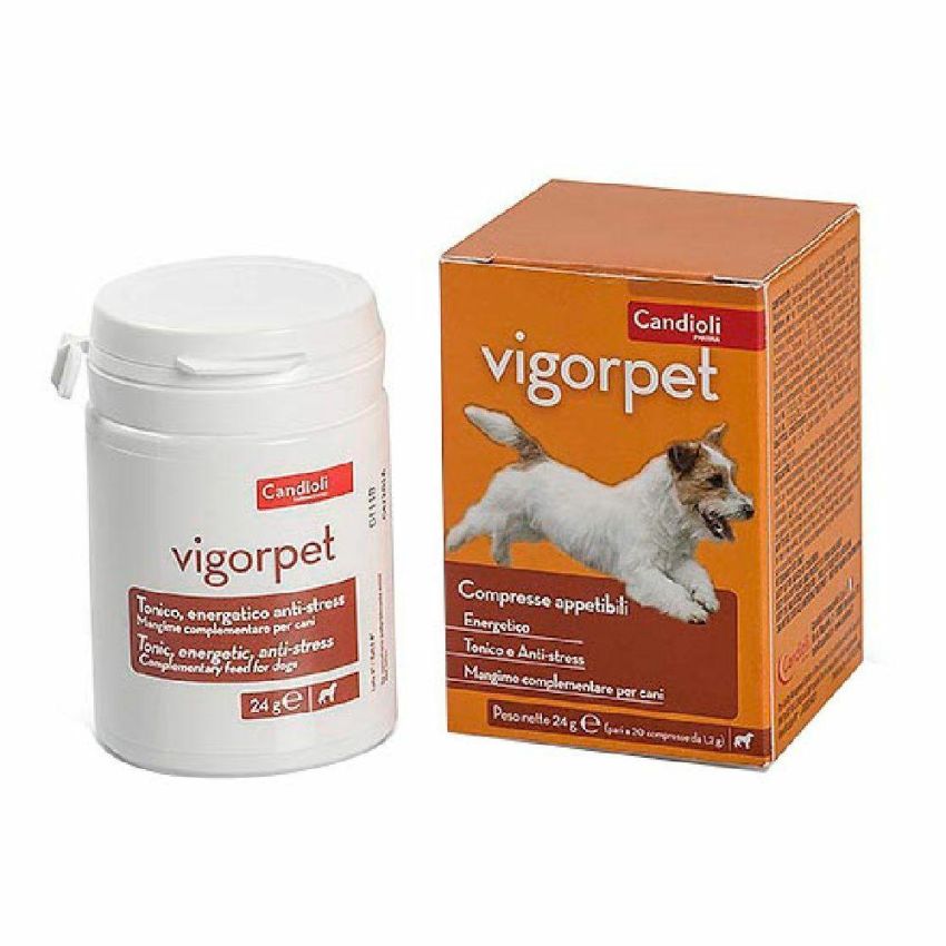 VigorPet - Integratore Nutrizionale per Cani con 20 Compresse