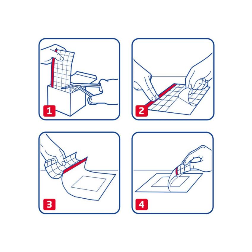 Fixomull Garza Adesiva Trasparente, 2mx10cm