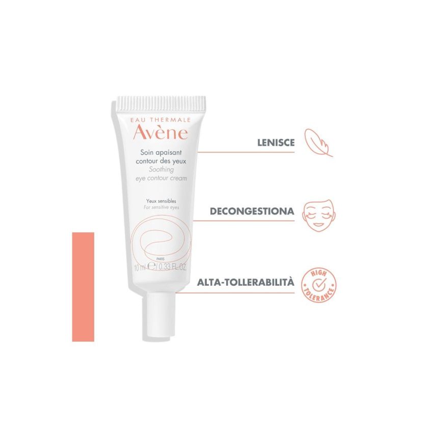 Avene Eau Thermale Trattamento Lenitivo Contorno Occhi 10ml
