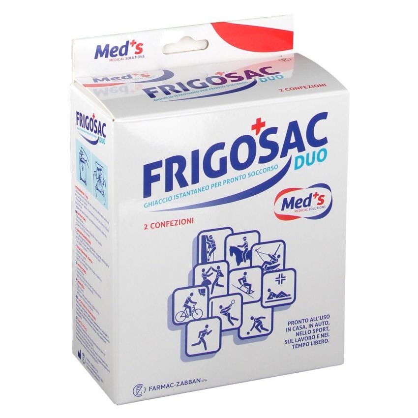 Frigosac Istantaneo - Ghiaccio Rapido, Pacco da 2 Pezzi