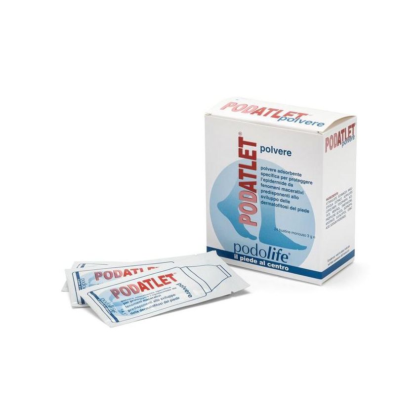 Podatlet Polvere per Piedi - Confezione da 24 Bustine