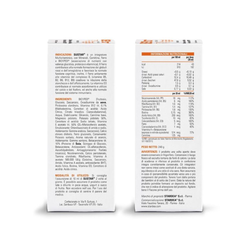 Sustar Soluzione Nutritiva 200ml