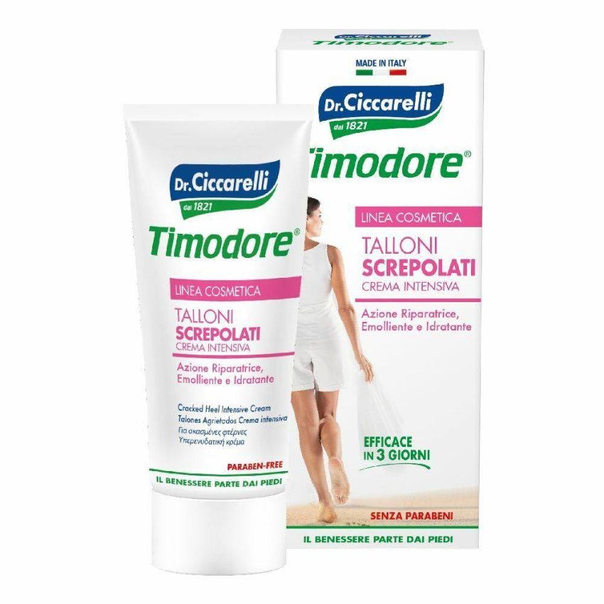 Timodore Crema Rigenerante per Talloni Screpolati - 75ml