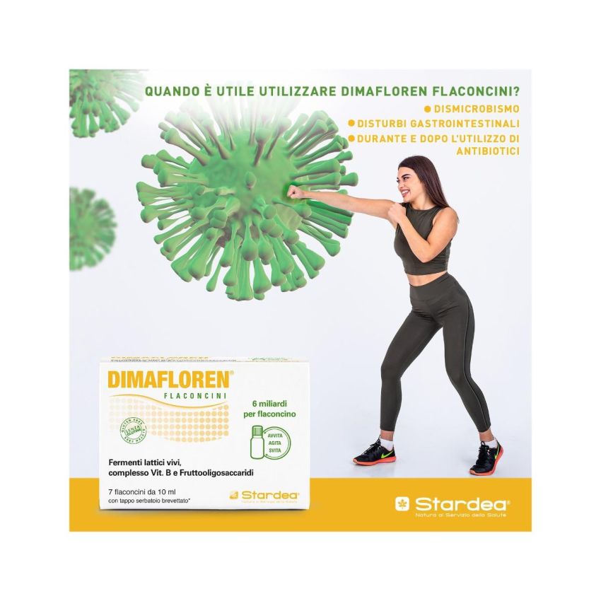 Dimafloren - Set di 7 Flaconi Monodose da 10ml