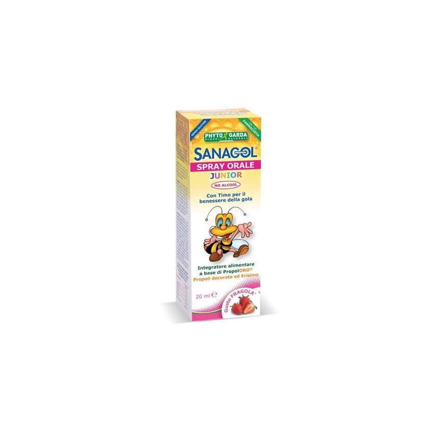 Spray Junior Propoli alla Fragola Sanagol - 20ml