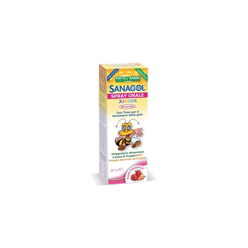 Spray Junior Propoli alla Fragola Sanagol - 20ml
