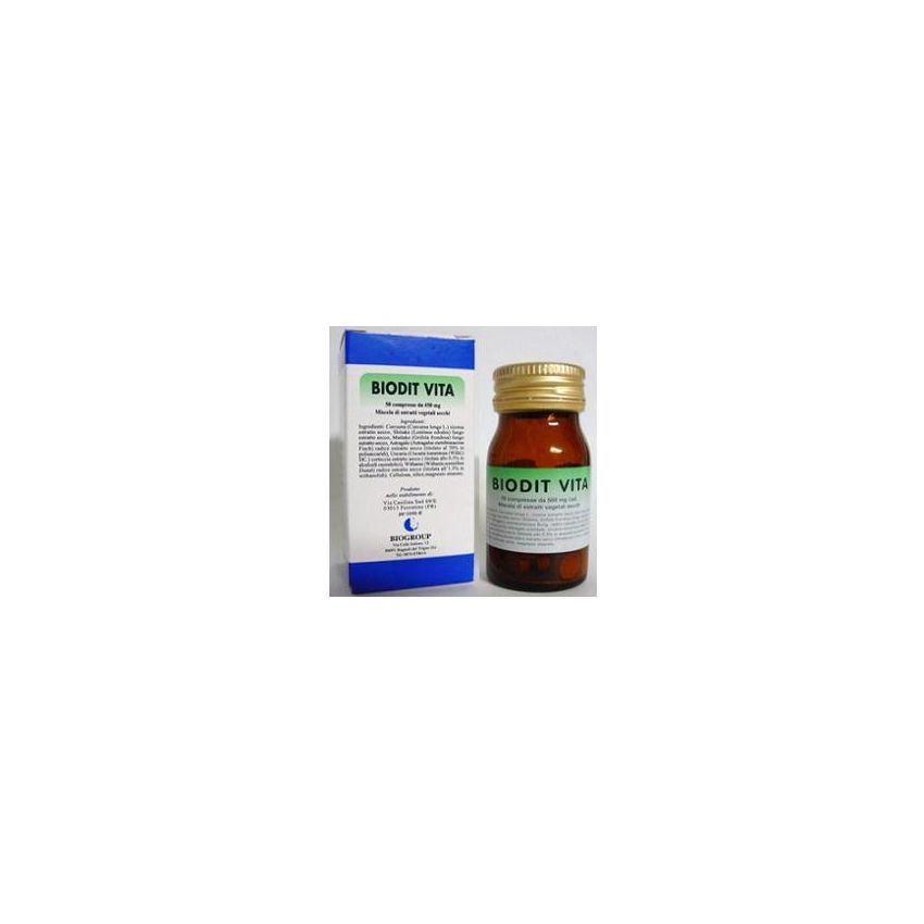 Vita Biodit - Integratore Alimentare 500mg, 50 Compresse