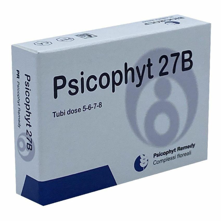 Psicophyt Remedy 27B: Pacchetto di 4 Tubi per il Benessere Psicofisico