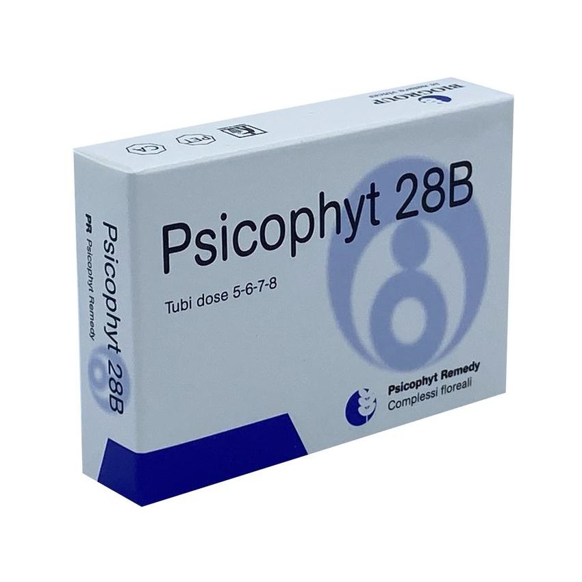 Psicophyt Remedy 28B - Set di 4 Tubi da 1,2g