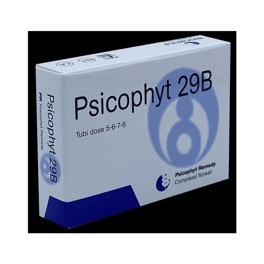 Psicophyt Remedy 29 B - Trattamento Naturale con 4 Tubi da 1.2g