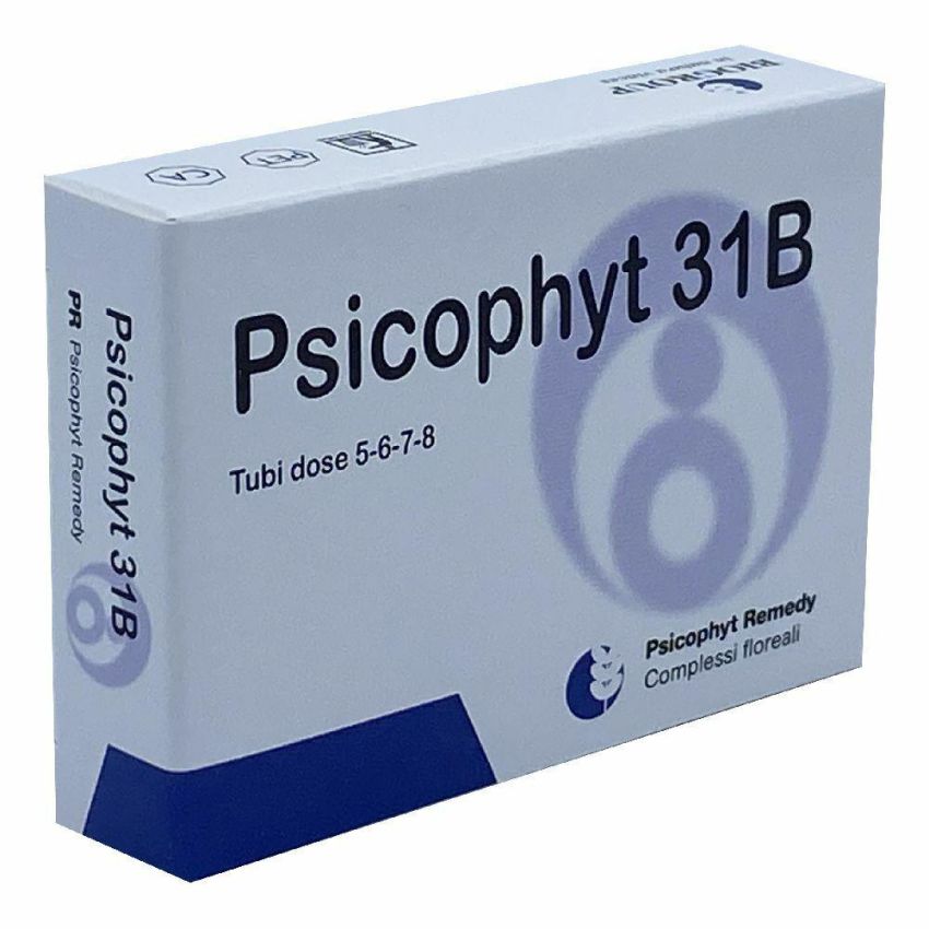 Psicophyt Remedy 31 B - Pacchetto con 4 Tubi da 1.2g