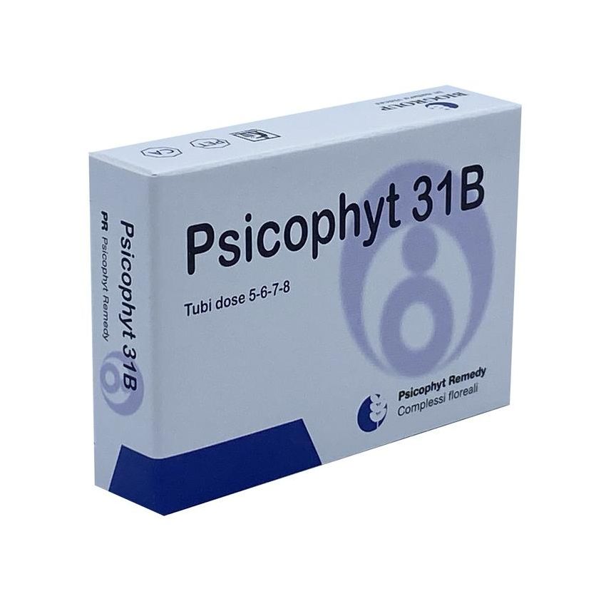 Psicophyt Remedy 31 B - Pacchetto con 4 Tubi da 1.2g