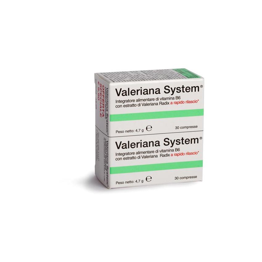 Sistema Valeriana: 60 Compresse per il Relax