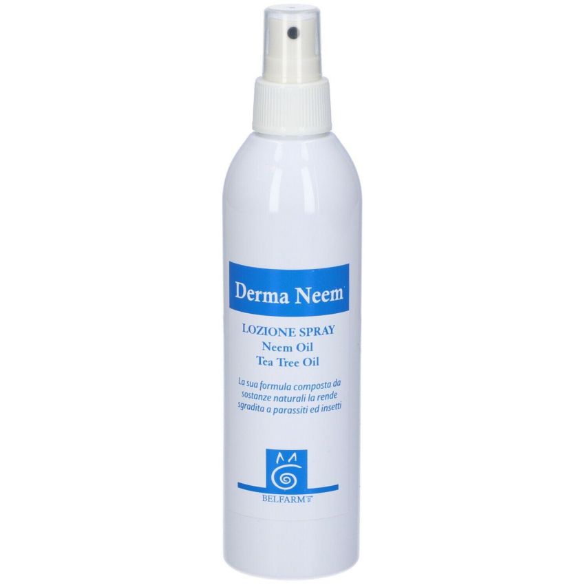 Spray Antiparassitario Derma Neem per Animali Domestici - 250ml