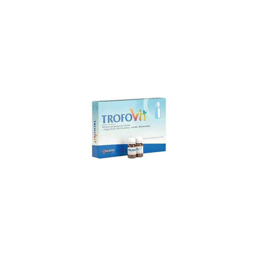 Trofovit Flaconcini - Integratore Alimentare, 14 x 10ml