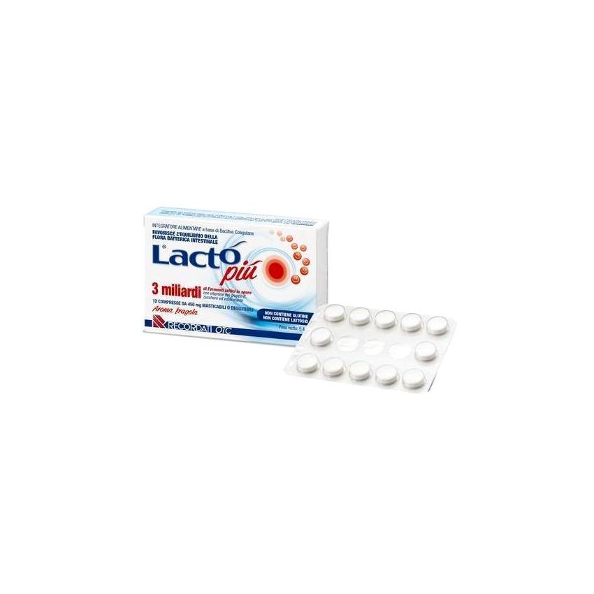 Lacto Plus - Supplemento Probiotico 12 Compresse